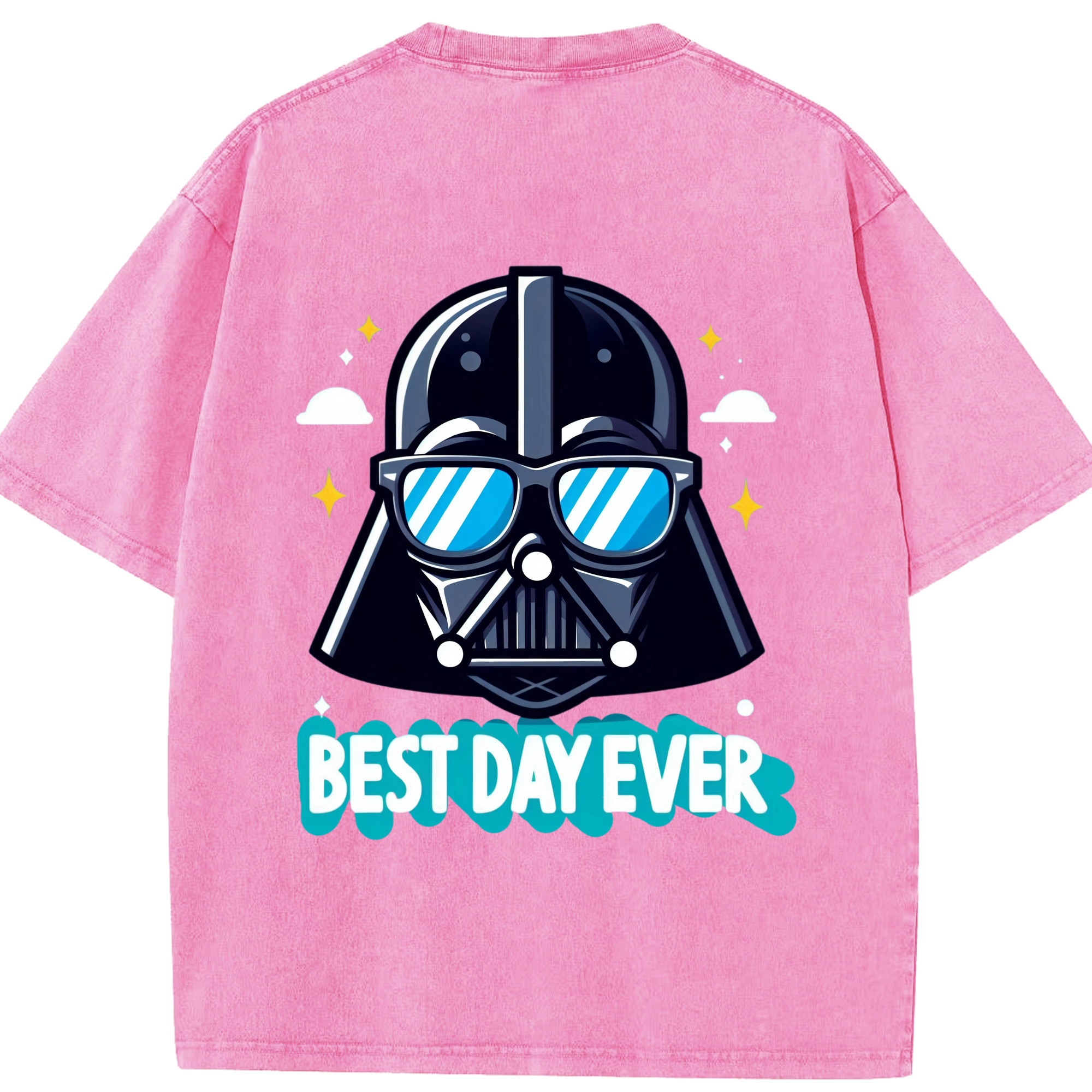 （画像用） スター・ウォーズ Star Wars 綿100% ヴィンテージ風 半袖Tシャツ（背面プリント）